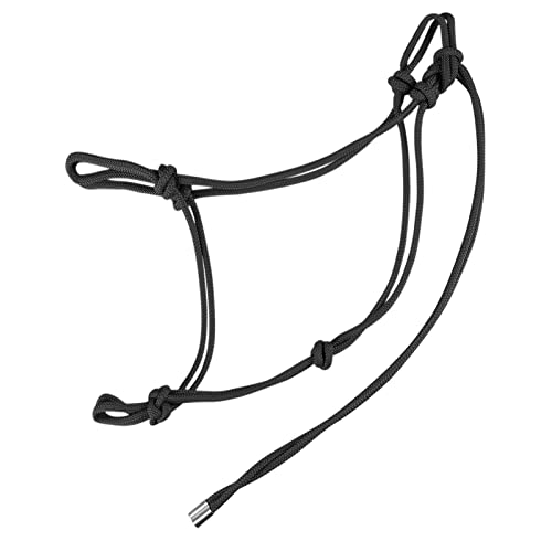 Maskology Rope Halter for Horses Super Sturdy Horse Rope Training Halter with 2 Knot 1/4