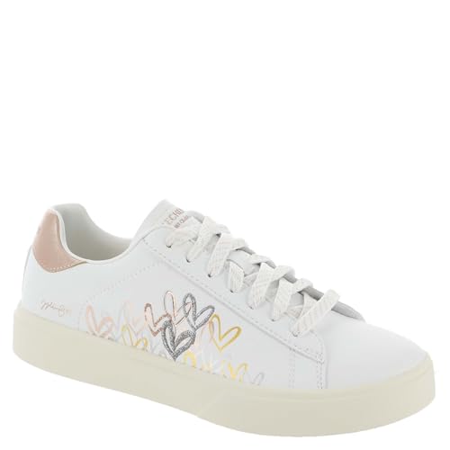 Skechers Court Classics JGoldcrown Eden LX-Gleaming Hearts Women's Sneaker