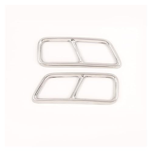 Tubo de escape de acero inoxidable para Cadillac XT5 XT4 2016-2018 embellecedor silenciador 2 uds