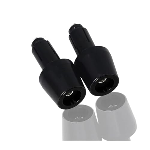 Sturzbügel Motorrad Lenkergriffe Lenkerenden Gegengewichtskappen Stopfen Gleitstücke Für Suzuki GSR 750 600 400 GSR600 GSR750 GSR400 7/8 Zoll 22 Mm(Schwarz)