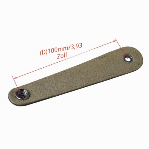 Yibuy Balggurte mit Schnallen, 10 cm, für Akkordeon-Teile, Schwarz / Beige, 2 Stück