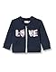 Chicco Baby-Mädchen Strickjacken (842) Sweatshirt, dunkelblau, 9 Monate