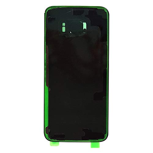 Cell4Less Compatible Back Glass Cover Back Door W/Installed Camera Lens, Removal Tool & Pre-Installed Adhesive Compatible With Samsung Galaxy S7 Edge- All Models G935-2 Logo -(Black) #TOP3