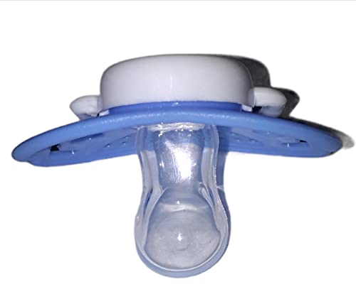 Chupeta Big Dino, Bico RN Assimétrico Silicone Tamanho 1, Sonne, Azul