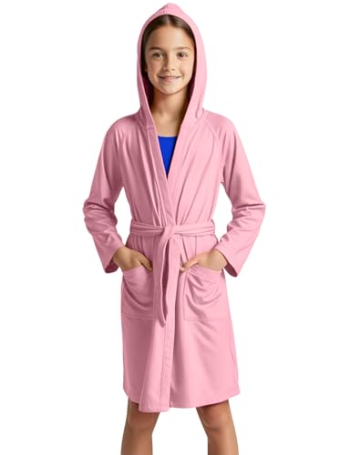 o-day Kinder-Bademantel aus Mikrofaser, leicht und praktisch, mit...