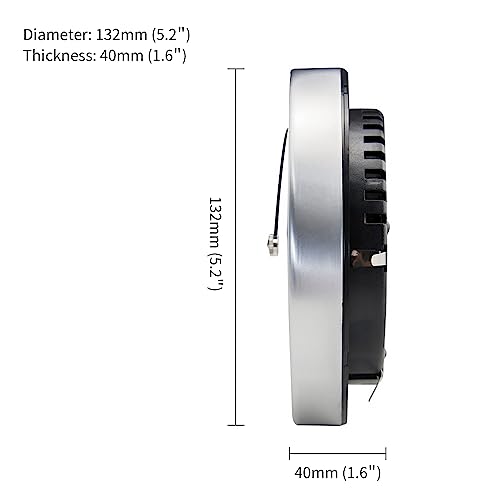 Barometer Amtast Zifferblatt Wetterstation analog 3 in 1
