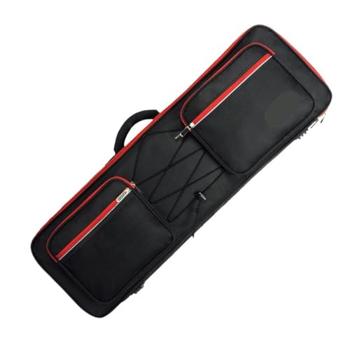 LULUMAIC Bolsa para Teclado de Piano Nylon Engrosado 49 Teclas Bolsa Universal para Teclado de Instrumentos Funda para Piano electrónico Impermeable portátil Funda Impermeable para Piano