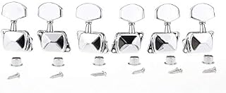 Musiclily Pro 3+3 Guitar Semi Closed Tuners Machine Heads Tuning Pegs Keys Set