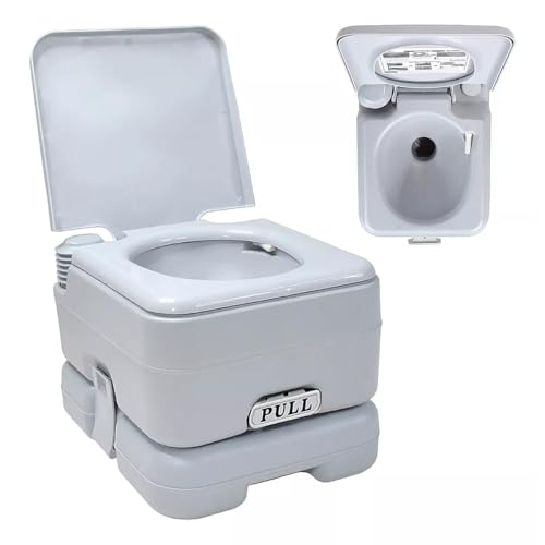 Catálogo para Comprar On-line Inodoros los 10 mejores. 44 Baño Portatil Inodoro Escusado Sanitario W.c 10 Litros Aseo portátil gris
