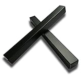 ANZKA 50 Pcs Eyeliner Packaging Boxes, 5.7x0.63x0.63 Inch Twist Pen Wrapping Box, Black Matte Cuticl