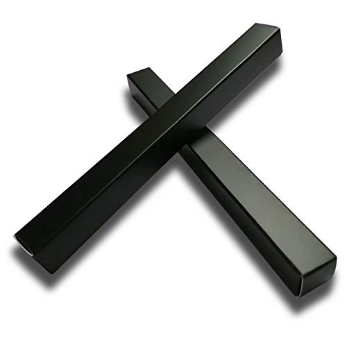 Anzka 50 Pcs Eyeliner Packaging Boxes, 5.7X0.63X0.63 Inch Twist Pen Wrapping Box, Black Matte Cuticle Oil Pen Package Boxes #TOP23