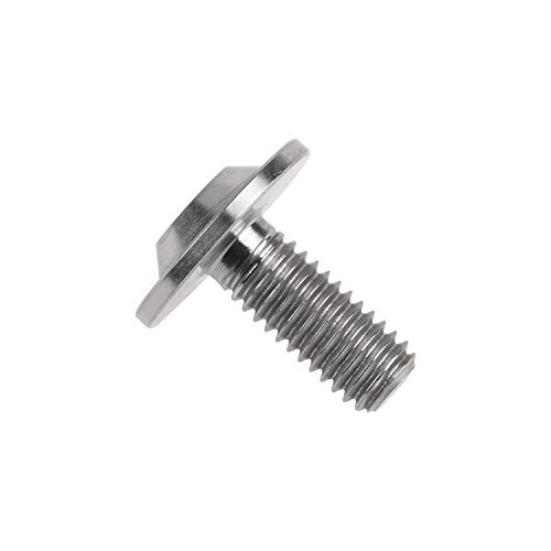 Image of Titanium Torx Head M6 x15 20mm Bolt Screw for Bicycle Motorcycle Car Modification Pack of 6 (Normal Titanium, M6x15mm)