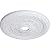 Ekena Millwork CM23PM 23 5/8-Inch OD x 3 5/8-Inch ID x 1 5/8-Inch P Palmetto Ceiling Medallion
