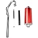 FVRITO High Performance Big Bore Muffler Exhaust Silencer Pipe Head Assembly for XR50 CRF50 Chinese 70cc 110cc 125cc SDG SSR Taotao Atomik Thumpstar Roketa Coolster Apollo Dirt Pit Bike Red