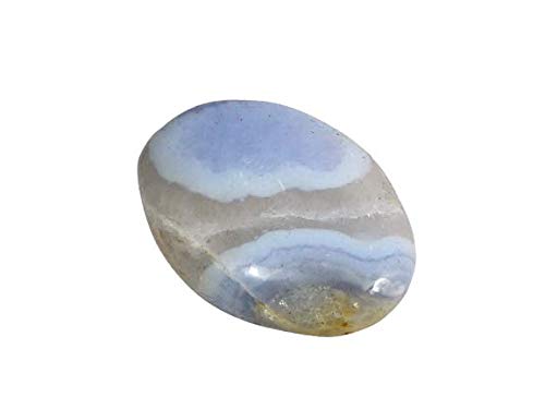 Agate naturelle en dentelle bleue de 90,2 Ct pour harmoniser votre espace de méditation