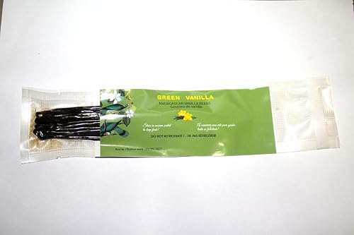 Madagascar Vanilla Beans 5 Count Grade A Gourmet Vanilla Pods 5-7" Great for Baking (Pack of 1) - Image 7
