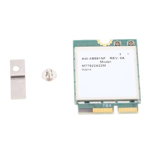 Module M.2 WiFi 6E AW-XB591NF pour Jouer et Travailler sans Fil sur PC Portable