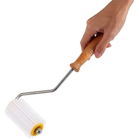 DZTBX Beekeeping Bee Comb Plastic Uncapping Honey Uncapping Extracting Needle Roller Tool Extracting Bee Honey Equipment Beekeeping Tool Cover
