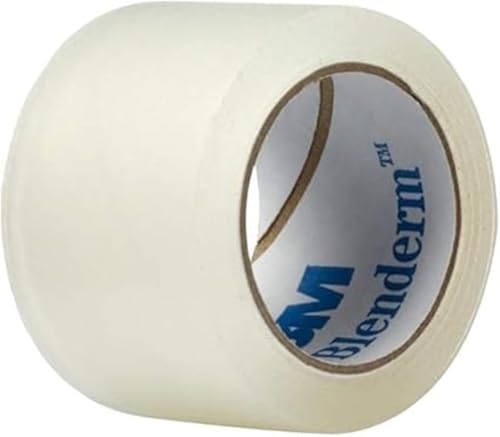 3M BLENDERM 2'x5Yd Clear Surgical Plastic/RC Airplane Hinge Tape 2-Pack 1525-2 LF Waterproof...