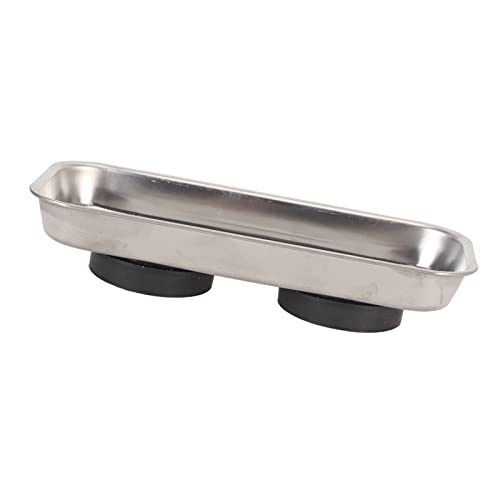 Dekaim Soporte magnético para agujas de acero inoxidable para costura de costura, soporte portátil con imán fuerte, rectangular de 5.1 x 2.6 x 1.2 pulgadas