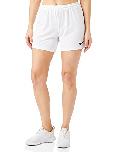 Nike Damen Shorts Park II, White/Black, M, 833053-100