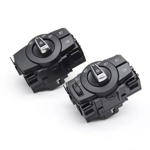 Interruptor faro coche acabado mate premium para perilla de luces Serie 1 E88 y E90 4
