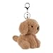 Apricot Lamb Cute Toys Plush Taupe Labrador Dog Puppy Stuffed Animal Soft Keychain for Kids Bag, Purse, Backpack, Handbag