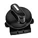 OUNONA 4pcs Car Accessory Speed Selector Heater 4-Position 3-Speed Fan Rotary Switch Knob with Installation Kit