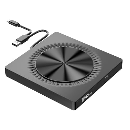 Lecteur de CD/DVD portable double interface pour regarder vos films en vacances