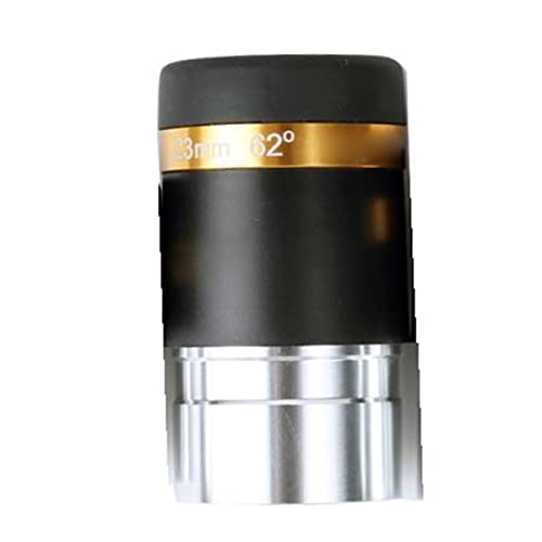 Ocular telescopio HD de 23mm y gran angular de 62 grados para astronomía
