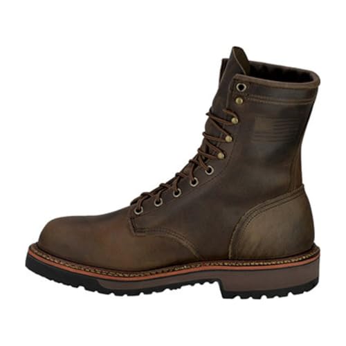 Silverado Men's 8" Steel Toe Work Boot (U.S.A.) 7710ST2