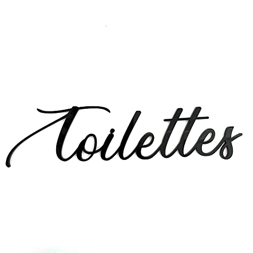 Plaque de Porte Maison - Toilettes, Salon, Chambre, Buanderie, Ba...