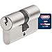 Price comparison product image ABUS E20NP Profile Cylinder Locks Set of 2 Identical Locks with 5 Keys 598234