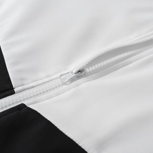 Fxbar Lightweight Men's Windbreaker Two Tone Hooded Slim Fit Breathable Hooded Jacket for Outdoors & Commutes4