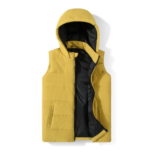 Image of SNOW DREAMS Girls Puffer Vest Lightweight Sleeveless Jackets Hooded Winter Fall Vests Quilted Coat