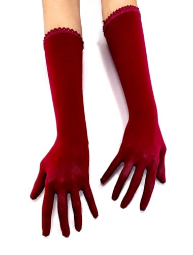 Image of Unicorns Poop Glitter Nude Illusion Second Skin Sheer Seamless Gloves