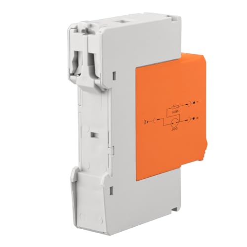 Heschen Überspannungsschutzgerät SPD, HS-40N, 275VAC 20KA, 1+NPE, feuerfest, Niederspannungsableiter, 35mm DIN-Schienenmontage