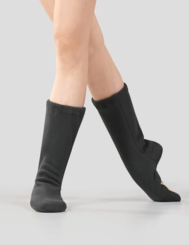 Warm Up Ballet Boots Girls Women Dance Shoes3