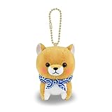 アミュファン(AMUFUN) ぬいぐるみ マスコットキーホルダー 茶 小