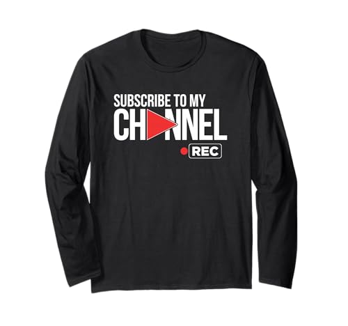 Video Sharing for Online Streaming Content Creators Long Sleeve T-Shirt