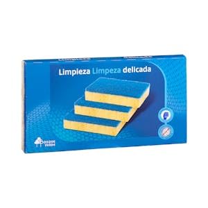 Estropajo Limpieza Delicada Bosque Verde Paquete 3 ud. Pack 3