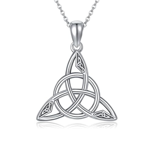 Pendentif nœud de la trinité celtique idée cadeau femme et maman