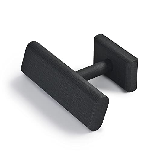 Oirlv Premium Leather Watch Display Stand T-bar Showcase Jewelry Display Holder Home Chain Bracelet Bangle Organizer (Black) - Image 5