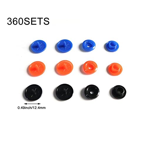 Boutons pression T5 plastique pour remplacer facilement les attaches cassées - 7