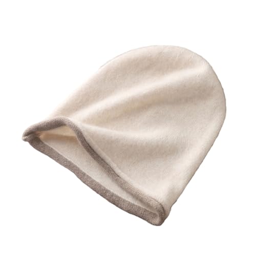 Chapeau cachemire mélangé unisexe doux et chaud | Bonnet laine hiver