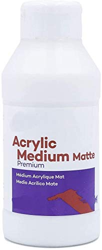 Paaroots Acrylic Medium Matte - 135ml | Dries to a Matte Finish | Increases Paint Translucency | Non-Toxic | Easily Blended for Kids, Students, Art Lovers and Professional Artists.
