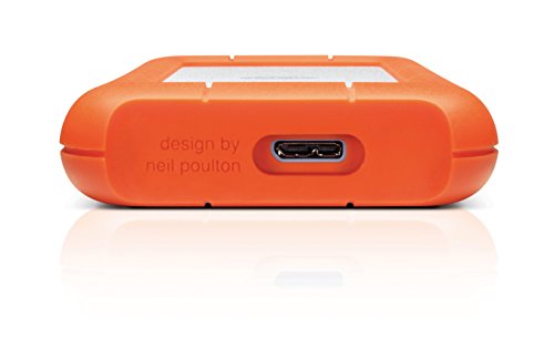LaCie Rugged Mini 1TB, Hard disk esterno portatile, 2.5", per PC Mac iPad & iPhone, Data Rescue Service (LAC301558) - Hdd - Immagine 2
