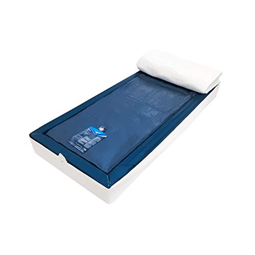 Leichtwasserbett Komplettset 90x200cm - Wassermatratze Für Lattenrost