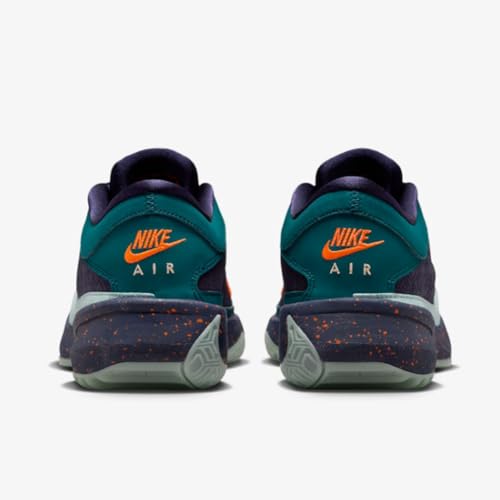 Nike Giannis Freak 5 Men's Basketball Shoes (DX4985-300, GEODE Teal/Purple Ink/Total Orange/Jade ICE) Size 93