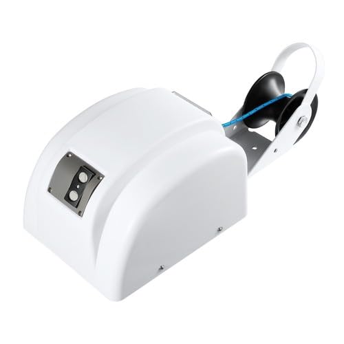 Anker Seilwinde Elektrische Ankermaschine Freifall-Elektroankerwinde FüR Salzwasserboote Mit Funkfernbedienung Ankerwinde Salzwasserboot Mit Fernbedienung Winde Salzwasser Fernbedienu 45LBS 20Kg 12V
